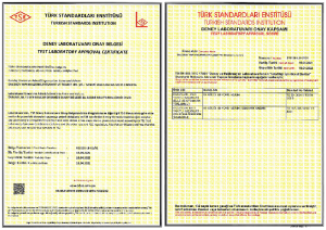 Ünmak Lab, TSE'den Laboratuvar Yeterlilik Belgesi aldı